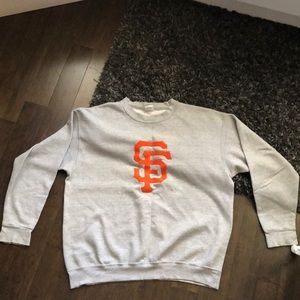 Vintage greycrewneck